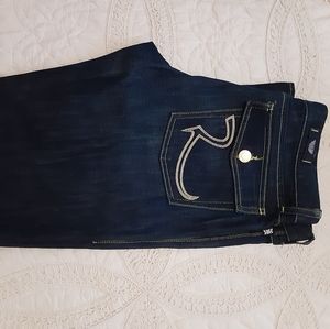 Rock & Republic Kurt Jeans - dark blue, low rise size 32
